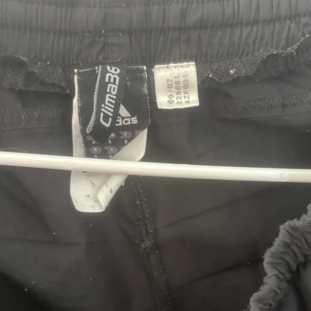 Adidas Black Pants with Yellow Stripes - Picture 3 of 6